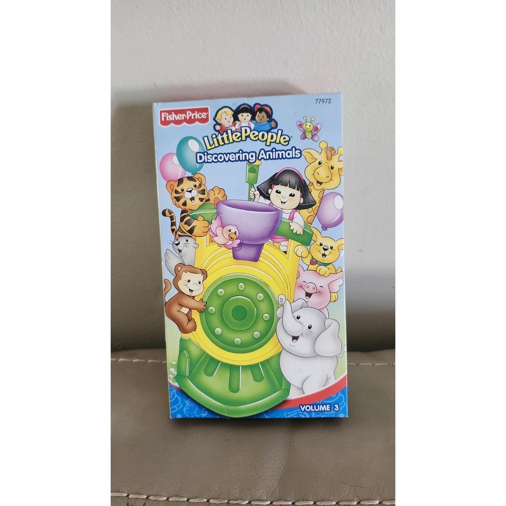 Fisher Price‎ Little People Vol. 3 Discovering Animals VHS 2001